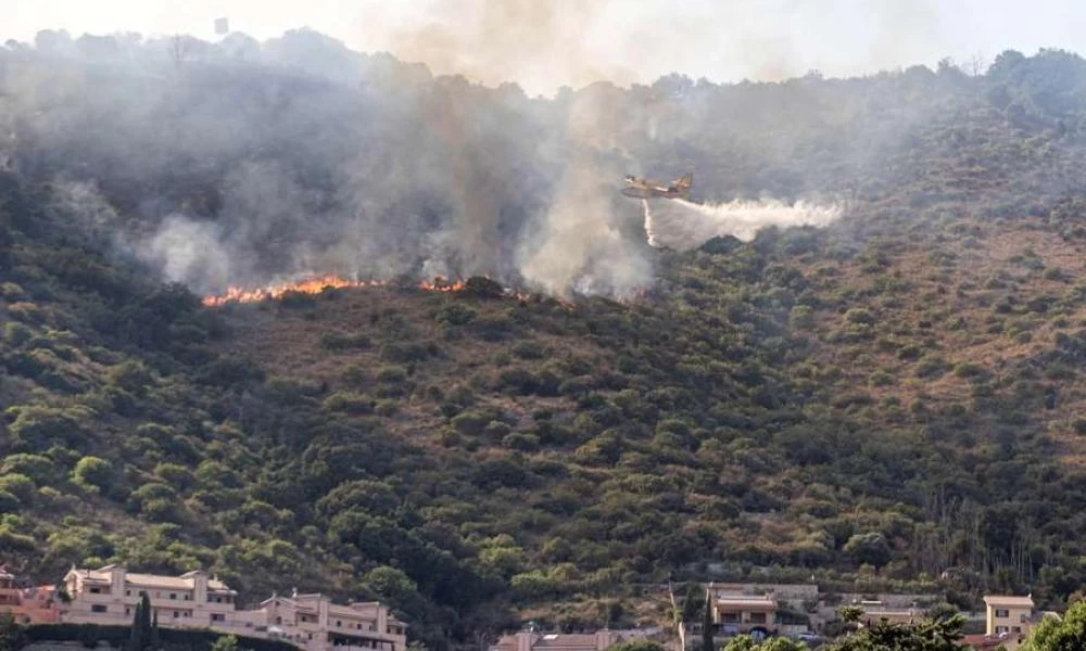 Μεγάλη φωτιά ξέσπασε τα ξημερώματα στην Κρήτη